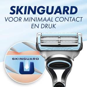 Gill ette SkinGuard Sensitive <b>Razor</b> <b>Blades</b> for Men – Smooth Glide Anti-Bump Technology | Wholesale Cartridge Refills - Product Image 5