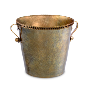 Vente en gros de quantité en vrac Accessoires de bar et de vin Seau à champagne Refroidisseur à vin en acier inoxydable argenté avec poignées - Product Image 4