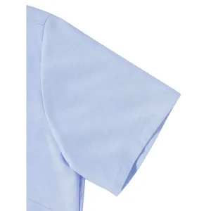 Chemise Oxford à manches courtes pour femmes, polo promotionnel personnalisé, facile d'entretien, merchandising personnalisé - Product Image 6