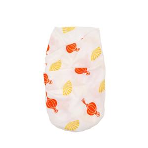 Manta Envolvente Doble de Muselina de Algodón Orgánico, 120 cm x 120 cm, Transpirable, para Bebés de Hasta 9 Meses - Product Image 1