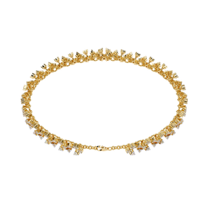 Magnifique bracelet et jonc en or 18 carats avec diamants de laboratoire - Product Image 6