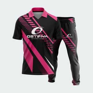 Ensemble de maillot et pantalon de cricket pour hommes, best-seller 2026, manches courtes, entièrement personnalisable par sublimation, uniforme pour adultes, disponible dans toutes les tailles - Product Image 3