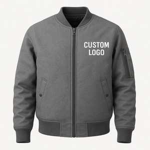 Chaqueta Bomber con Logotipo Personalizado, Ropa Urbana Unisex, Chaqueta de Piloto Unisex con Bordado Técnico - Product Image 1