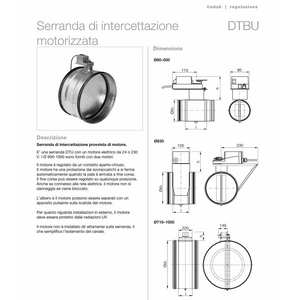 Persiana Motorizada Lindab para Conductos Circulares de Aire Acondicionado, Pieza para Sistemas HVAC - Product Image 6