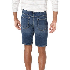 Pantalones cortos vaqueros ajustados personalizados de alta calidad para hombre, gran oferta, ropa deportiva informal de Pakistán - Product Image 3