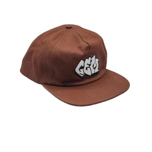 Gorro de 6 paneles con logotipo bordado personalizado, gorras de béisbol estructuradas de algodón bordadas planas blancas, gorra de camionero con panel de malla - Product Image 2