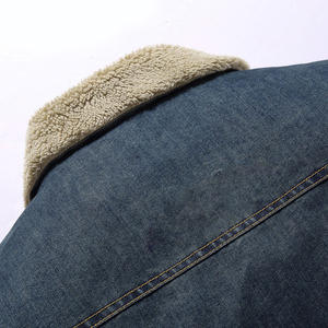 2025 hommes Moto Biker Bomber veste avec poches détruit trou lavé jean veste nouveauté décontracté hommes Denim veste - Product Image 4