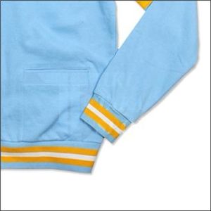 Cardigan surdimensionné en tricot à col en V de haute qualité pour hommes, couleur personnalisée, tendance, décontracté, design universitaire, patchwork d'hiver - Product Image 6