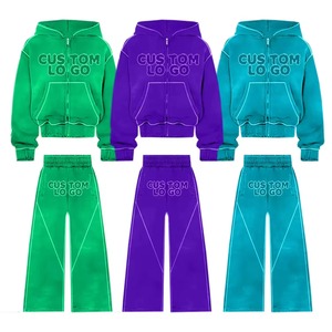 Custom Rhinestone <b>Hoodies</b> - Oversized Winter Streetwear Sweatshirt Heavyweight Personalized Logo Blank Tee - Product Image 1
