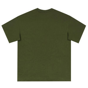 Venta al por mayor de impresión personalizada O-cuello hacia abajo hombro de los hombres y las mujeres de desgaste Casual 100% algodón secado rápido camiseta - Product Image 2