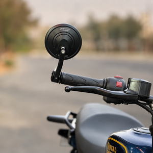 Nouveaux rétroviseurs universels pour moto VUMA S3 en aluminium pour guidon - Alliage 66BHP - Product Image 1