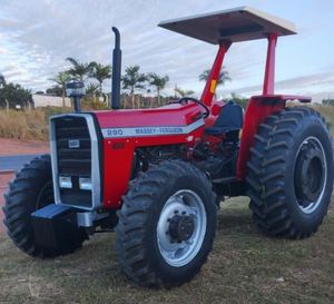 แมสซีย์เฟอร์กูสัน MF-6290 4WD และรถดัมพ์130HP อุปกรณ์การเกษตรอุปกรณ์เดินรถแทรคเตอร์
