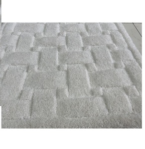 พรมปูพื้นขนแกะเนื้อนุ่มหรูหราทนทานทำด้วยมือแบบอินเดีย4000 GSM พรมปูพื้นที่ทันสมัยออกแบบได้ตามที่ต้องการ - Product Image 1