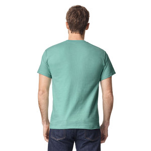 Vente chaude T-shirts en coton à col rond pour hommes coupe confortable à manches courtes conception de logo personnalisé pour un usage quotidien 100% coton - Product Image 4