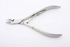 กรรไกรตัดหนังสแตนเลสแบบมืออาชีพ,ที่ตัดเล็บและหนังกำพร้าแบบสปริงคู่ - Product Image 3