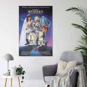 Beetlejuice Rectangle <b>Poster</b> Made of Durable Paper Material - Product Image 2
