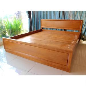 Java Wood Furniture Traditional Teak Solid Wood Queen <b>Platform</b> <b>Bed</b> <b>Frame</b> with Storage Drawer for Bedroom Hotel - Product Image 6