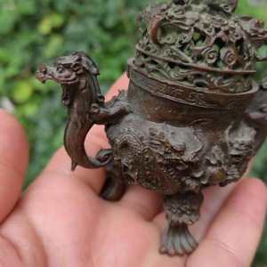 Brûleur d'encens en laiton rustique pour la maison et le bureau, décoration religieuse avec forme et taille personnalisées - Product Image 6