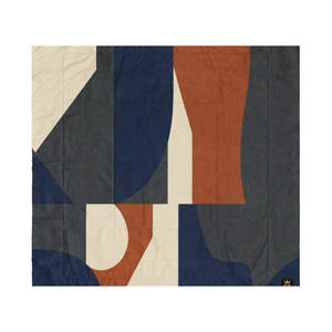 Couette Legacy Luxe Terracotta Indigo, design moderne et luxueux, en microfibre, coton et polyester, douce et confortable, pour la maison, disponible en tailles double, queen et king. - Product Image 6