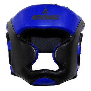 Venta al por mayor PU cuero casco S/M/ L/XL boxeo MMA entrenamiento Kickboxing Sparring Karate Taekwondo protectores de cabeza - Product Image 3