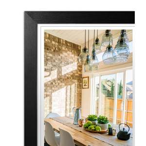 Black Wood Decor <b>Poster</b> <b>Frame</b> 61 X 91.5 cm Photo Display Stand - Product Image 2
