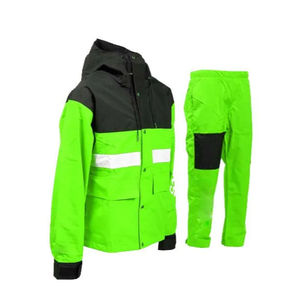 Veste zippée et pantalon de jogging unisexe en nylon à impression personnalisée Combinaison de sport coupe-vent Survêtement d'hiver pour hommes et femmes - Product Image 2