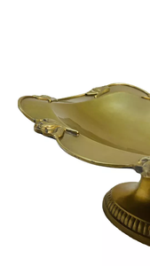 VENTA CALIENTE Lujoso cuenco redondo de latón Cuenco decorativo de metal en oro Cuencos modernos a la venta a buen precio - Product Image 3