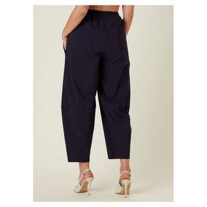 CURVY Fabriqué en Italie Printemps Été Bengaline Pantalon Femme Poches cargo Pantalon ample Différentes couleurs disponibles - Product Image 4