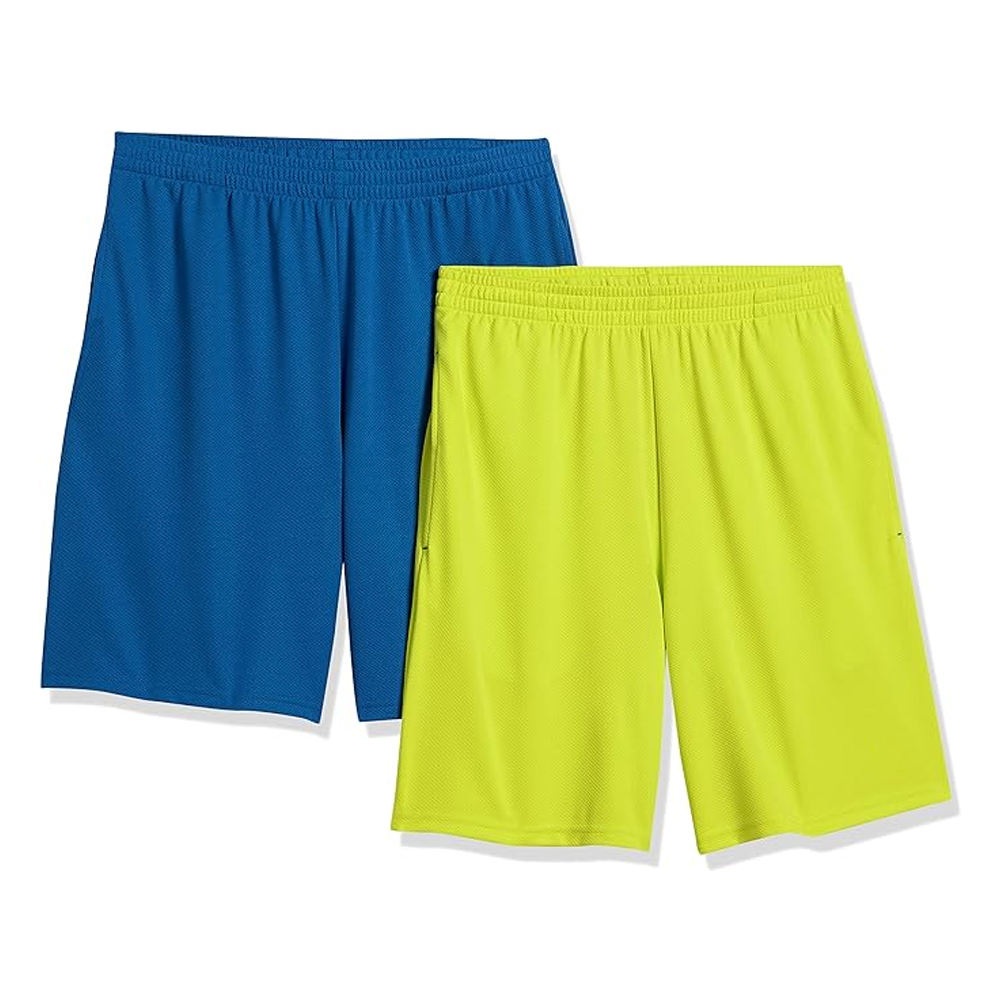 Blue/Neon Lime Green