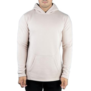 Sweats à capuche surdimensionnés pour hommes en polyester/coton, couleur unie, logo personnalisé brodé, écologiques, séchage rapide, saison hivernale, service OEM - Product Image 1