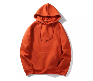 เสื้อฮู้ดดี้ผู้ชาย OEM ผ้าฝ้าย 100% แขนยาว สีพื้น ปักโลโก้ พิมพ์ลายตามสั่ง ทรงโอเวอร์ไซส์ เนื้อผ้านุ่ม เสื้อกันหนาว ไซส์ XS ถึง 6XL - Product Image 6