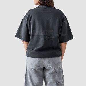 เสื้อยืดโอเวอร์ไซส์ ยูนิเซ็กซ์ ผ้าฝ้าย 100% ระบายอากาศได้ดี ผลิตจำนวนน้อยได้ แห้งเร็ว เป็นมิตรกับสิ่งแวดล้อม ดีไซน์ล่าสุด สไตล์สตรีทแวร์ - Product Image 6