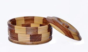 Caja de Chapati de Madera de Alta Calidad Hecha a Mano, con Aislamiento Térmico, Tapa Abatible Hermética, Apta para Lavavajillas, de Grado Alimenticio y Gran Capacidad - Product Image 5