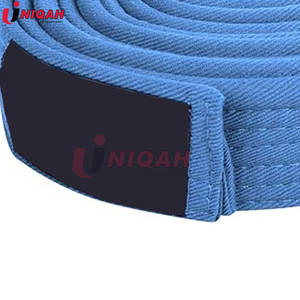 เข็มขัดเทควันโดคอตตอนคุณภาพสูงสำหรับทุกเพศอุปกรณ์ศิลปะการต่อสู้คาเรตเคนโด้พิมพ์โลโก้ตามสั่ง - Product Image 6