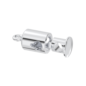 OEM 925 Silver Jewelry Accessories Vietnam Manufacturer Chuck Stopper Cord End <b>Clips</b> Bracelet Connector Necklace <b>Buckle</b> Clasp - Product Image 1