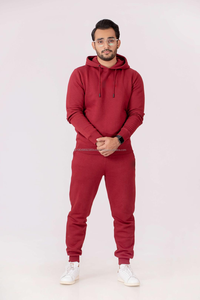 Conjunto de Chándal Personalizado para Hombre, Chándales Ajustados con Logotipo Personalizado, Felpa Técnica con Chándal Deportivo Lateral, Chándal de Felpa Técnica - Product Image 5