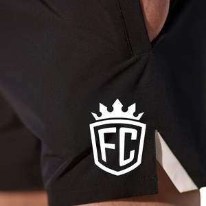 Short de bain pour homme noir jet, séchage rapide, léger, confortable, pour la piscine, les vacances et l'été - Product Image 3