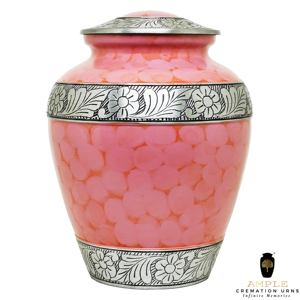 Urna Funeraria de Estilo Europeo Americano en Color Rosa Plateado para Cenizas Humanas, Capacidad de 220 Pulgadas Cúbicas, Ecológica, Duradera y con Diseño Personalizable - Product Image 2