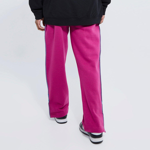 2025 Custom Logo Design High Waist <b>Men's</b> <b>Flared</b> <b>Trousers</b> High Quality Solid Material Printed Flare <b>Trousers</b> for <b>Men</b> Custom - Product Image 4