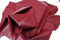 Peau de mouton véritable personnalisée de haute qualité cache le vrai cuir de peau de mouton d'agneau grain supérieur de finition souple pour les vêtements