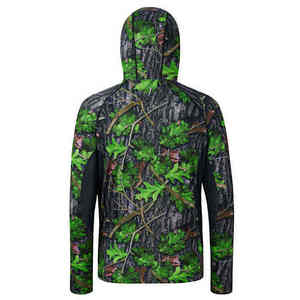 Camisas de Pesca Transpirables para Hombre con Capucha, Ropa de Pesca de Poliéster y Elastano con Diseño Sublimado - Product Image 6