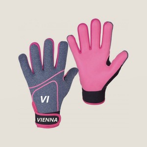 Guantes de fútbol gaélico de poliéster ligeros antideslizantes al por mayor con cierre de tirón para deportes al aire libre - Product Image 1