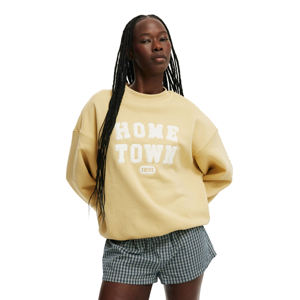 เสื้อสเวตเชิ้ตมีฮู้ดของผู้หญิงสำหรับฤดูหนาวแบบลำลองโลโก้ด้านหน้าโอเวอร์ไซส์ผ้าคอตต้อนแบบหนาแบบ100% แห้งเร็วและระบายอากาศได้ดี - Product Image 1