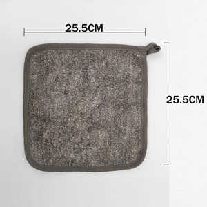 Serviette de nettoyage en lin sisal naturel chanvre doux épurateur de corps bain corps exfoliant gant de toilette gant de toilette - Product Image 5