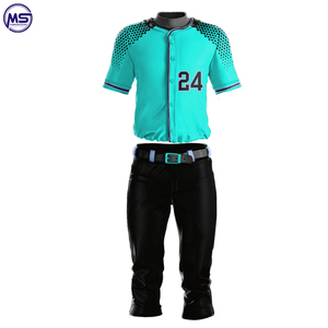 ชุดเบสบอล2022มีสีต่างกันชุดเล่นกีฬาทำจากโพลีเอสเตอร์น้ำหนักเบา - Product Image 3