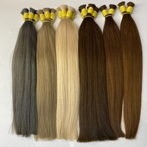 EXTENSIONES DE CABELLO HUMANO DONANTE CRUDO COLORES RECTOS NATURALES RUSOS ESLAVICO PREMIUM - Product Image 6