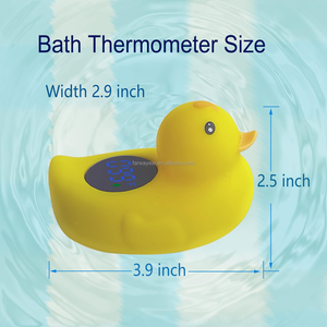 Baby Bath <strong>Thermometer</strong> Accurate Water Temperature Monitor and Fun <strong>Floating</strong> Toys Design Suitable for Infants Safe Bath - Product Image 3