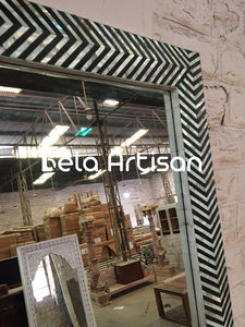 Miroir mural rectangulaire en nacre pour design d'intérieur pour approvisionnement en vrac - Product Image 5