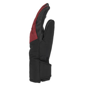 Gants en cuir d'hiver pour hommes, gants de ski rouges de haute qualité, gants de moto, gants de motoneige, gants de moto à doigts complets - Product Image 2