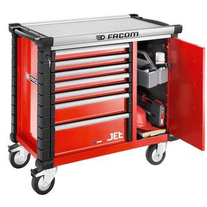Gabinete Rodante Facom JET POWER con 7 Cajones y 3 Módulos, Gabinetes para Herramientas - Cajones Vacíos - Product Image 3
